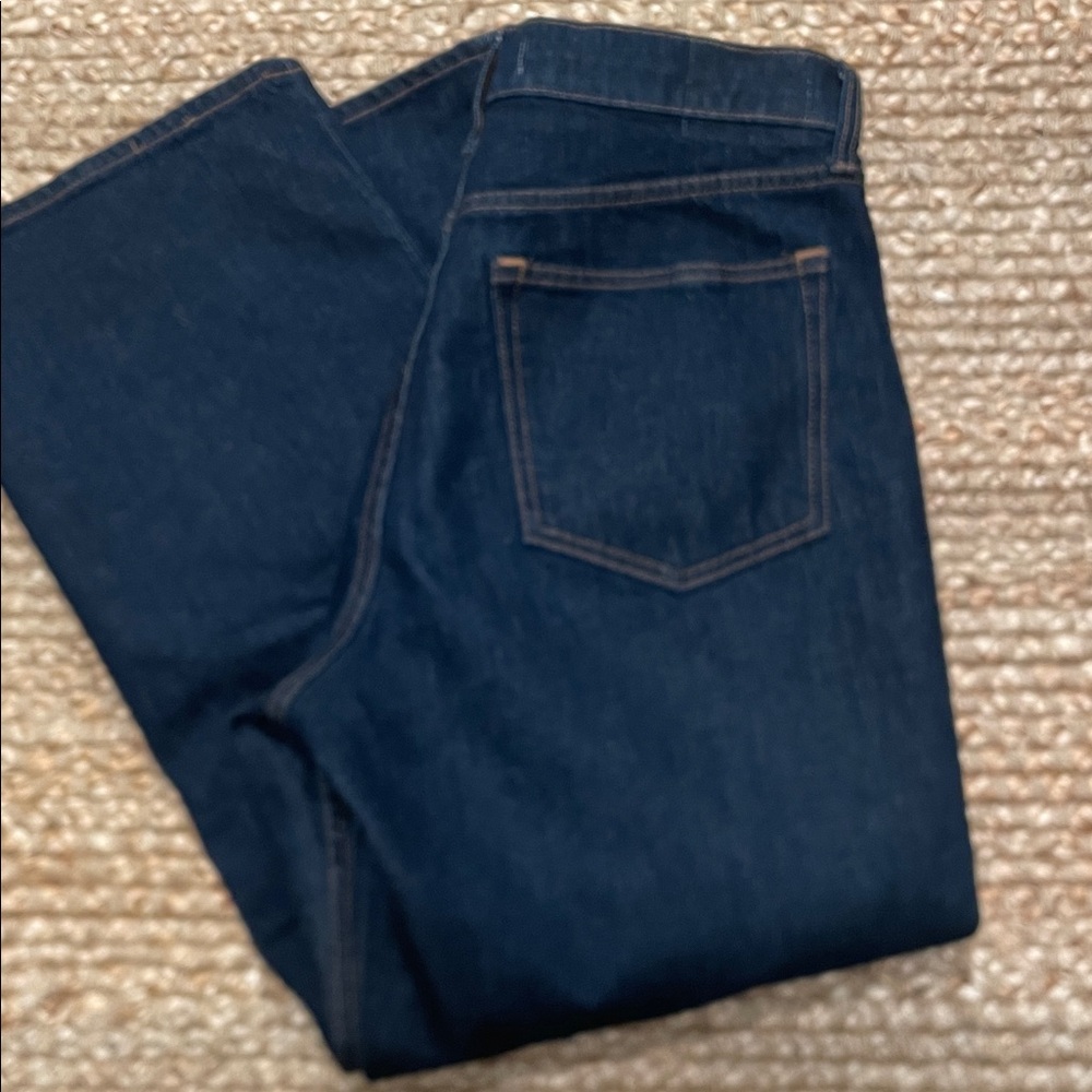 Abercrombie Dark Blue Denim Jeans extra short